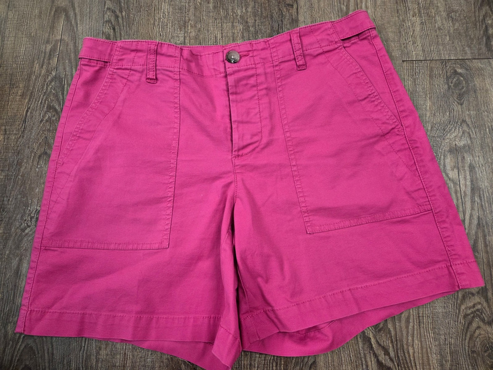 Cabi Canyon Shorts Solid Bright Pink Size 10 Style # 6190